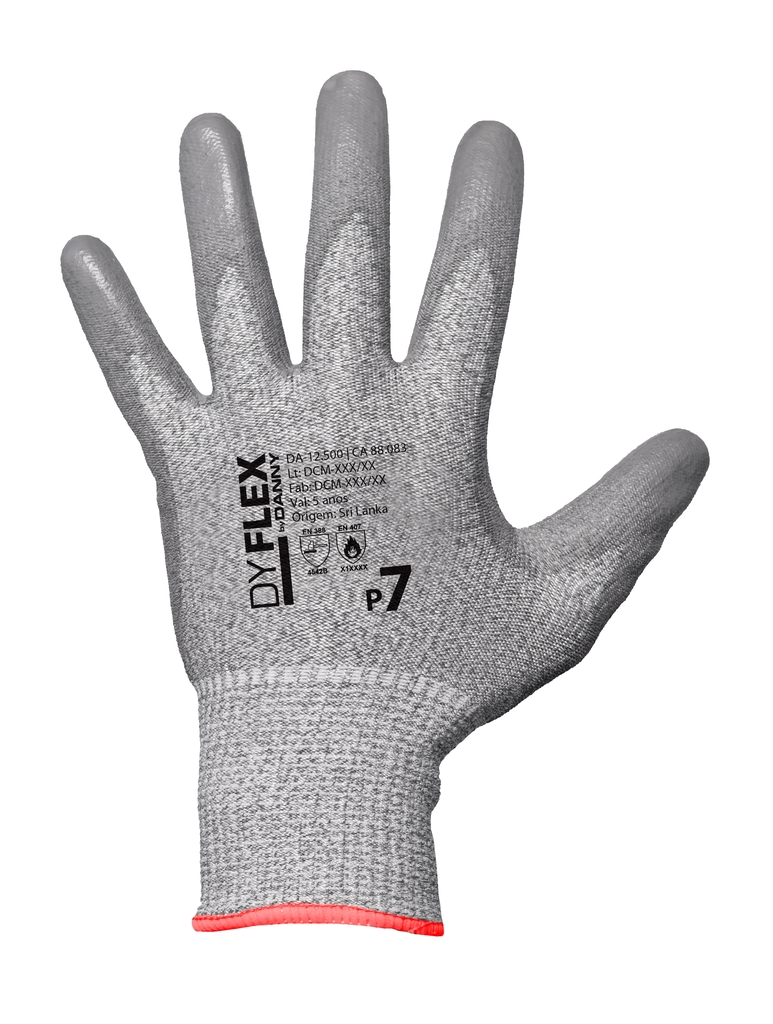 Luva Dyflex DA12500 Danny CA 8083 Corte e Térmica - OutletEPIs