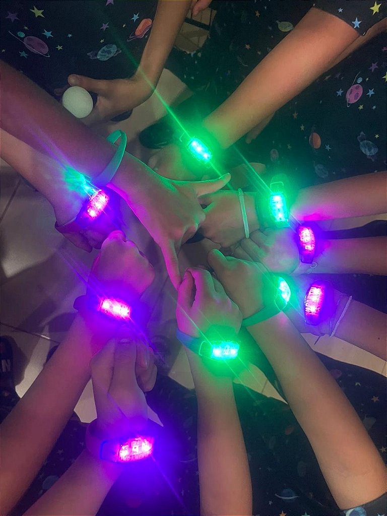 Pulseira LED Ativada por Som personalizada — Pulseira, foto 3 de 5
