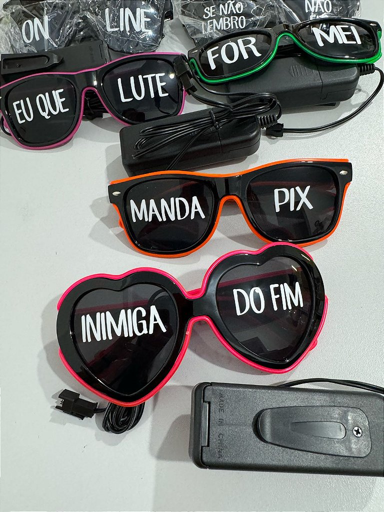 Óculos LED personalizada — Óculos, foto 2 de 5