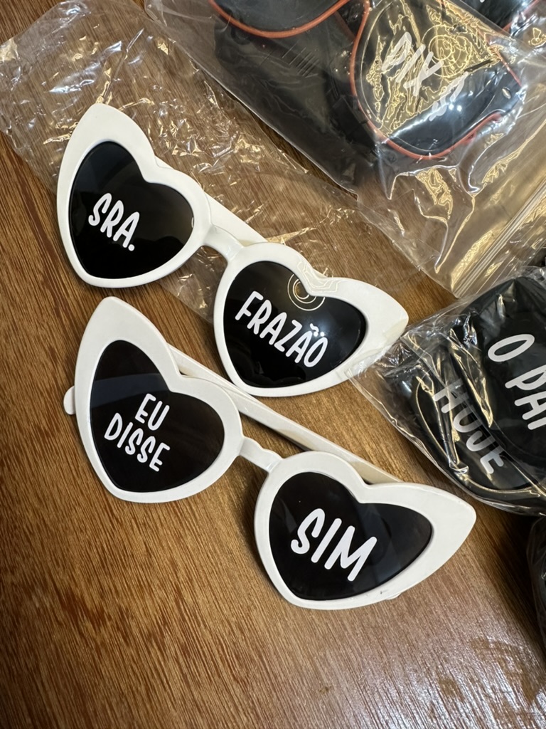 Óculos Coração personalizada — Óculos, foto 2 de 4