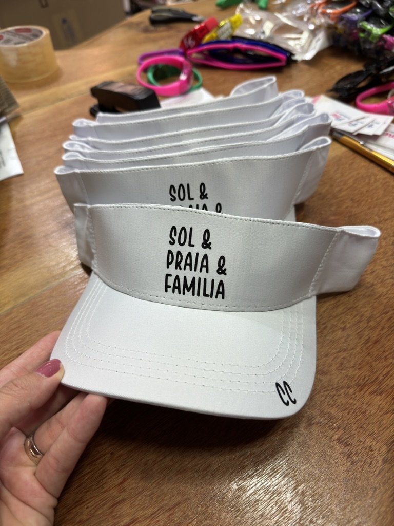 Viseira Personalizada personalizada — Bonés e Viseiras, foto 1 de 5