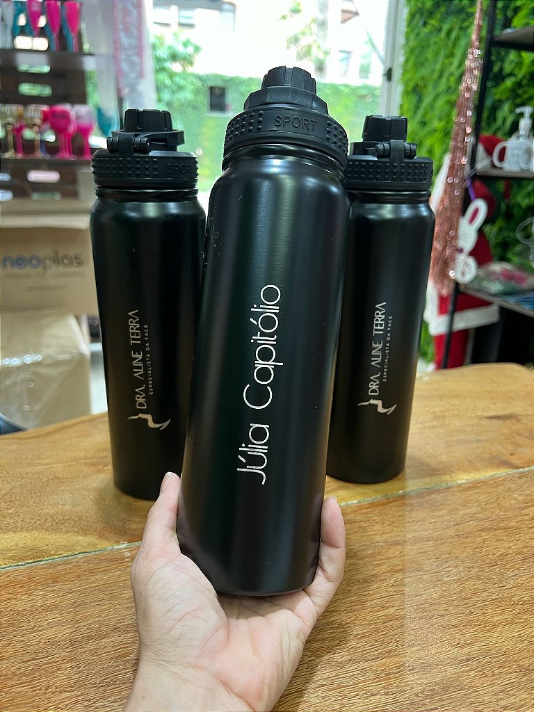 Garrafinha Térmica Personalizada 800ml personalizada — Térmicos, foto 2 de 5