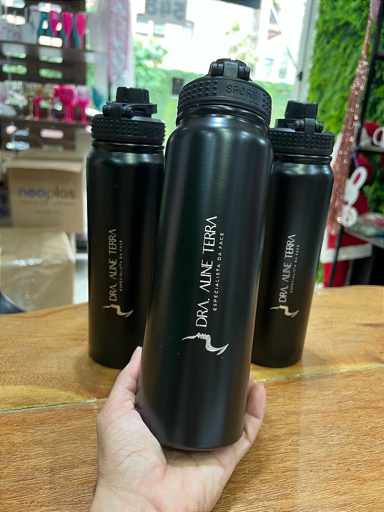 Garrafinha Térmica Personalizada 800ml personalizada — Térmicos, foto 4 de 5