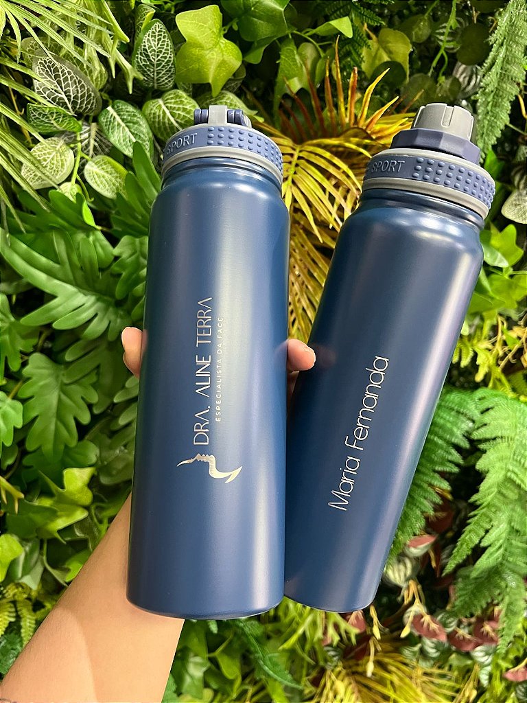Garrafinha Térmica Personalizada 800ml personalizada — Térmicos, foto 1 de 5