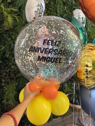 Balão Bubble de Mesa Personalizado personalizada — Balões, foto 5 de 5