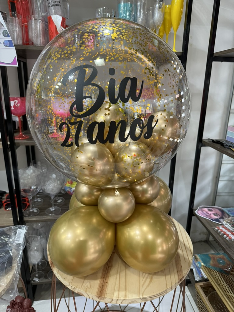 Balão Bubble de Mesa Personalizado personalizada — Balões, foto 4 de 5
