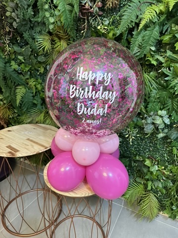 Balão Bubble de Mesa Personalizado personalizada — Balões, foto 1 de 5
