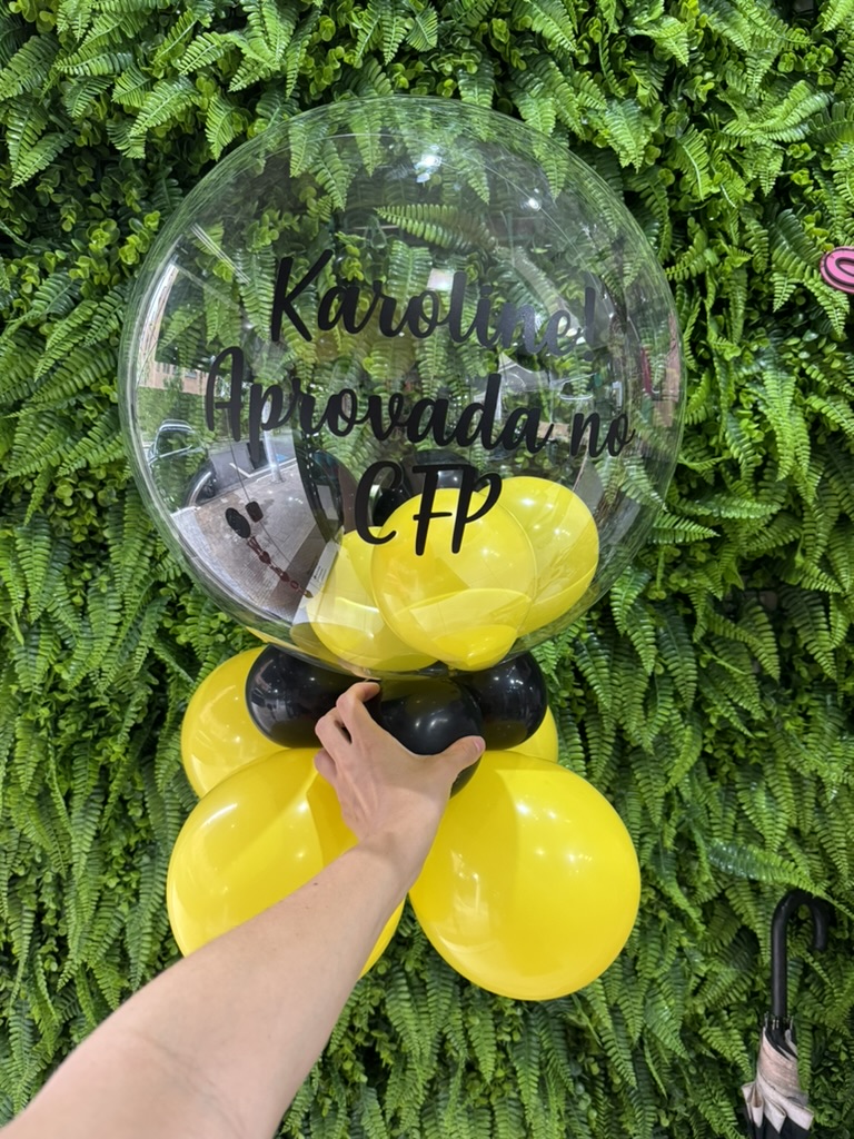Balão Bubble de Mesa Personalizado personalizada — Balões, foto 3 de 5