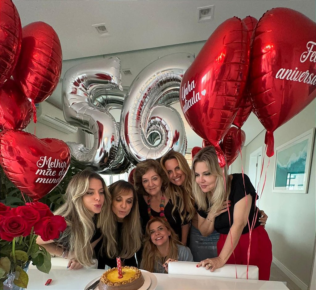 Balão Metalizado de Número 40” personalizada — Balões, foto 5 de 5