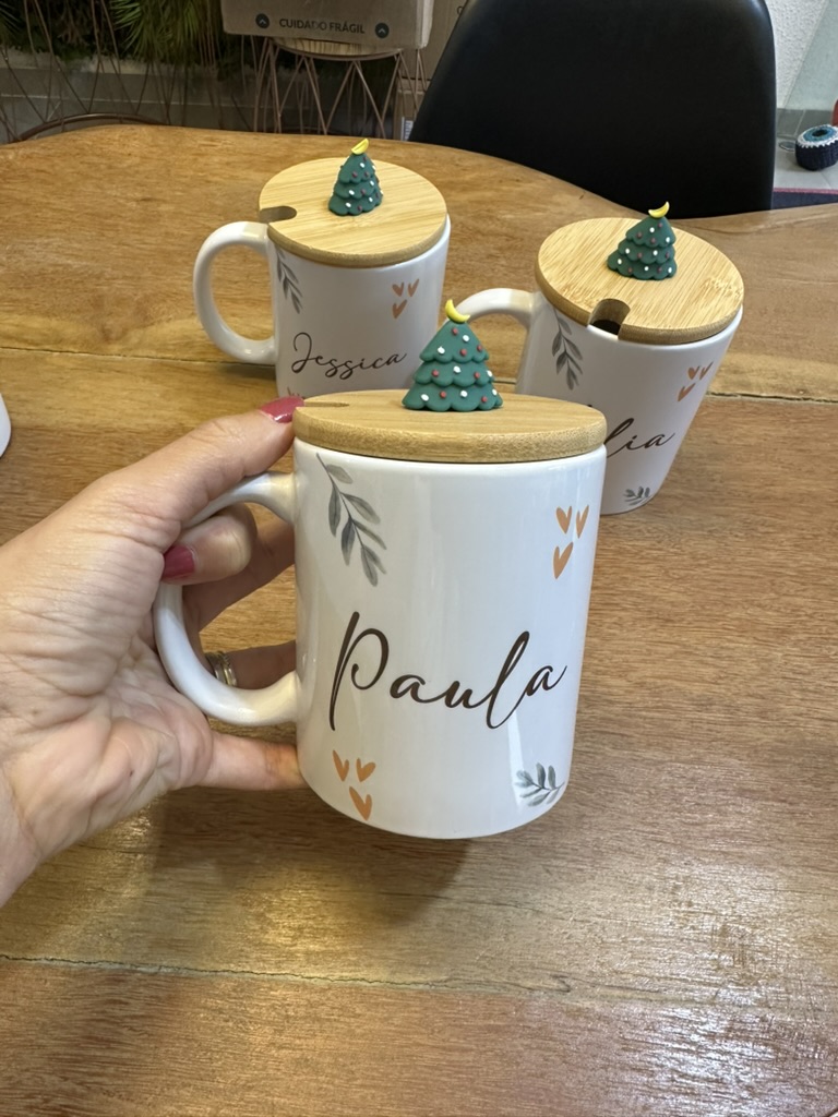 Caneca de Porcelana Personalizada 325ml personalizada — Canecas, foto 5 de 5