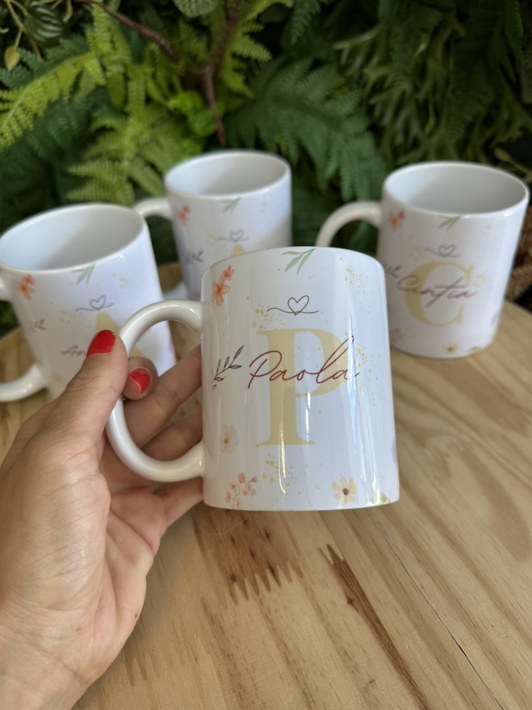 Caneca de Porcelana Personalizada 325ml personalizada — Canecas, foto 2 de 5