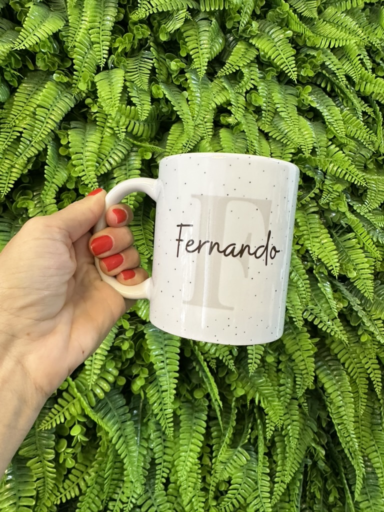 Caneca de Porcelana Personalizada 325ml personalizada — Canecas, foto 1 de 5
