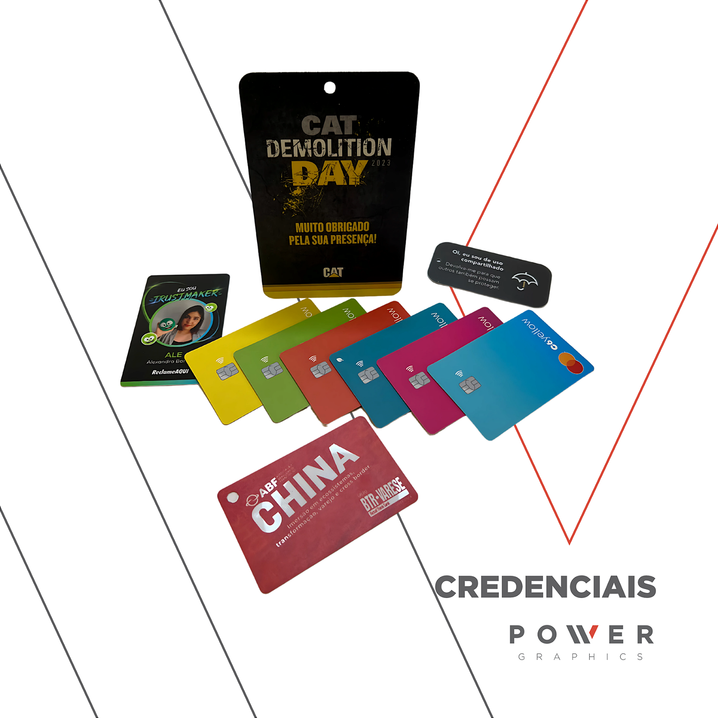 Credencial Personalizada - Solicite o seu orçamento pelo WathsApp
