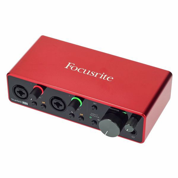 FOCUSRITE SCARLETT 2I2 3 GERAÇÃO - Amplitude Som Profissional