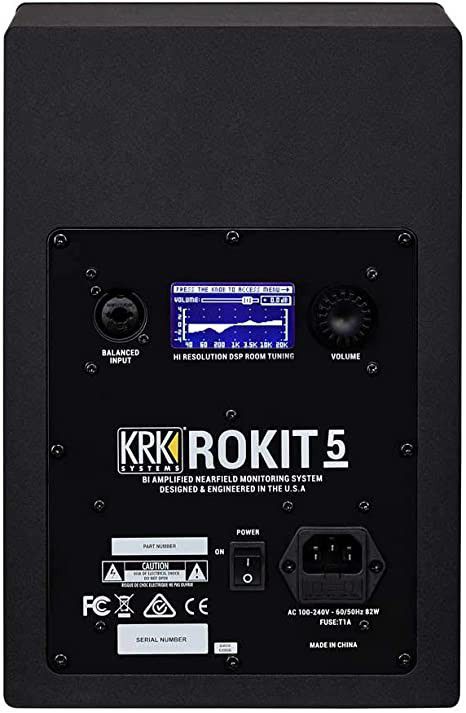 Monitor de referencia KRK ROKIT 5 G4 PAR - Amplitude Som Profissional