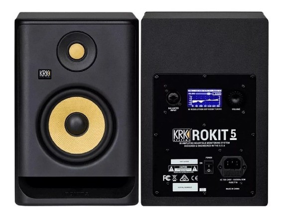 krk rokit 5 g4 1台 Monitor de referencia KRK ROKIT 5 G4 PAR - Amplitude Som Profissional