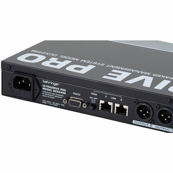 PROCESSADOR DIGITAL BEHRINGER DCX2496 - Amplitude Som Profissional