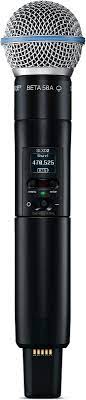 MICROFONE SHURE SEM FIO SLXD24/BETA58 - Amplitude Som Profissional