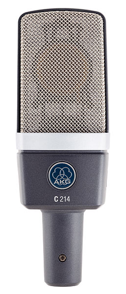 Microfone AKG C214 - Amplitude Som Profissional