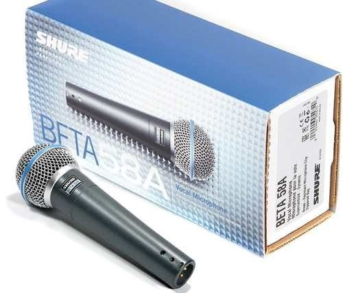 MICROFONE COM FIO SHURE BETA 58 - Amplitude Som Profissional