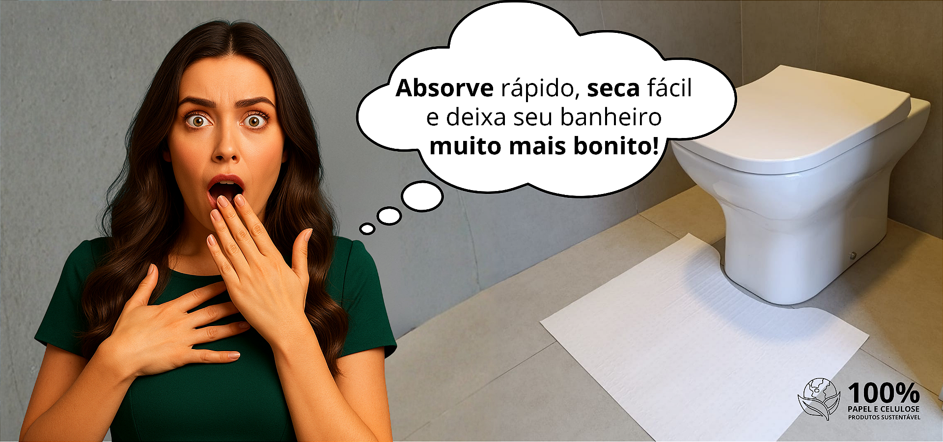 Cata caca biodegradável - CindPaper