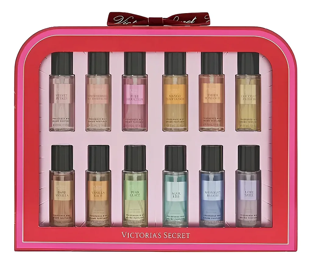 Kit 12 Body Splash Victoria Secret 75ml Edição Limitada - Bellavi