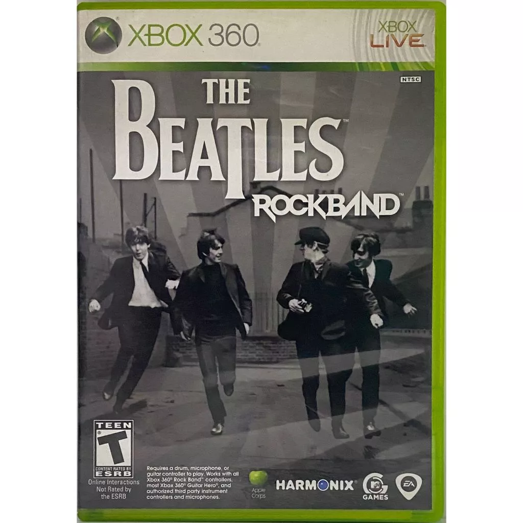 The Beatles Rockband - Xbox 360 - Original - ALB GAMES