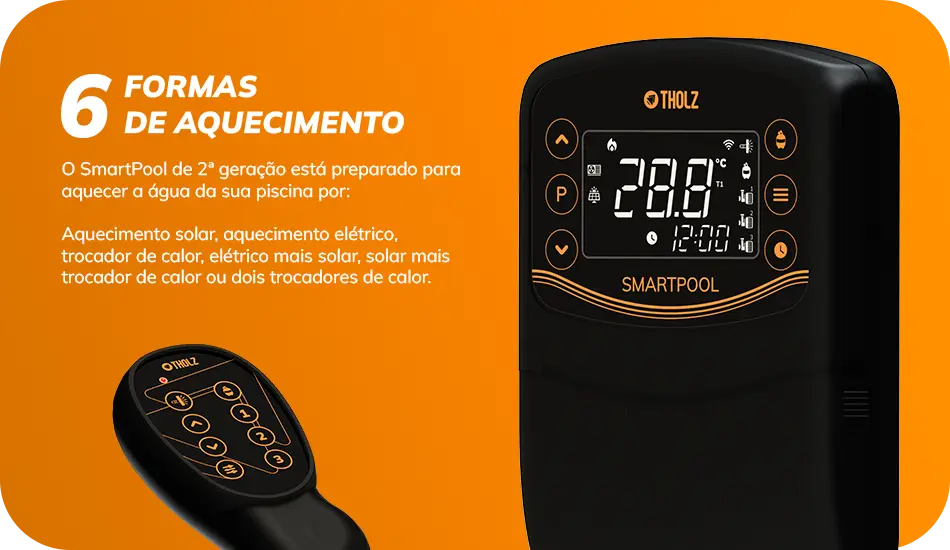 SMARTPOOL 2° GERAÇÃO THOLZ - Mastersol Aquecedores