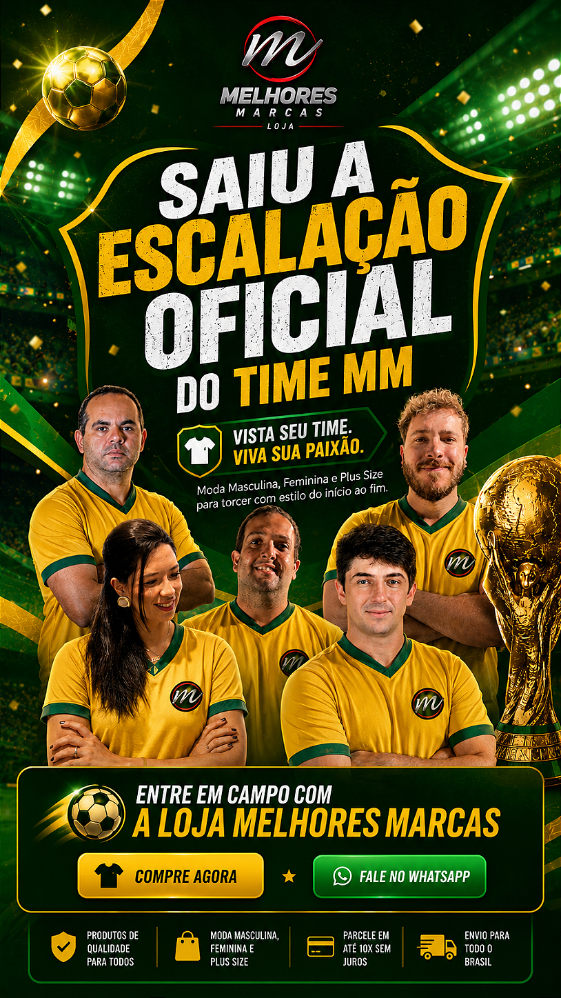 Escalacao Oficial do Time MM Loja Melhores Marcas