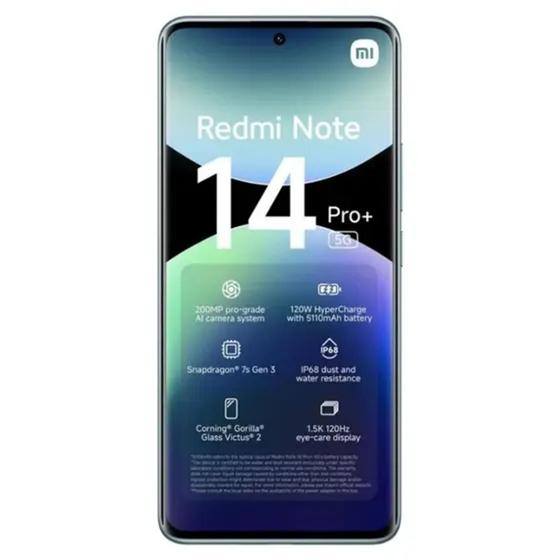 Celular Xiaomi Redmi Note 14 Pro Plus 5G 512GB 12GB Ram