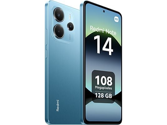 Celular Xiaomi Redmi Note 14 128GB 6GB Ram - Azul Oceano