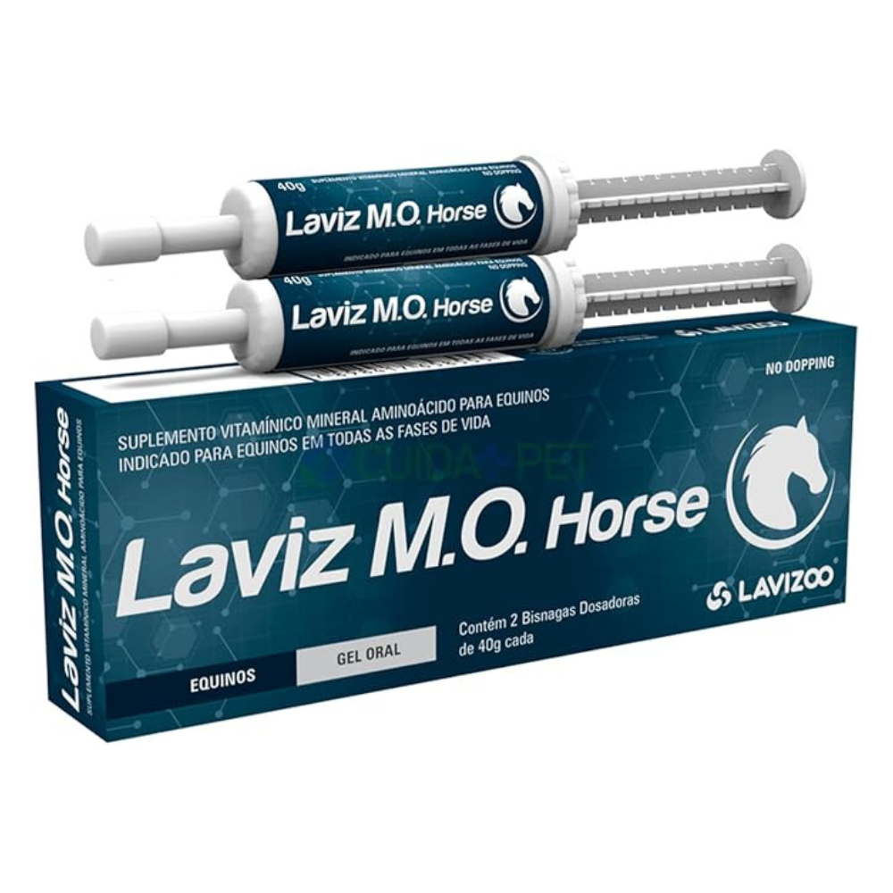 Laviz M.O. Horse 2x40g - VALE DO SOL AGRONEGÓCIOS