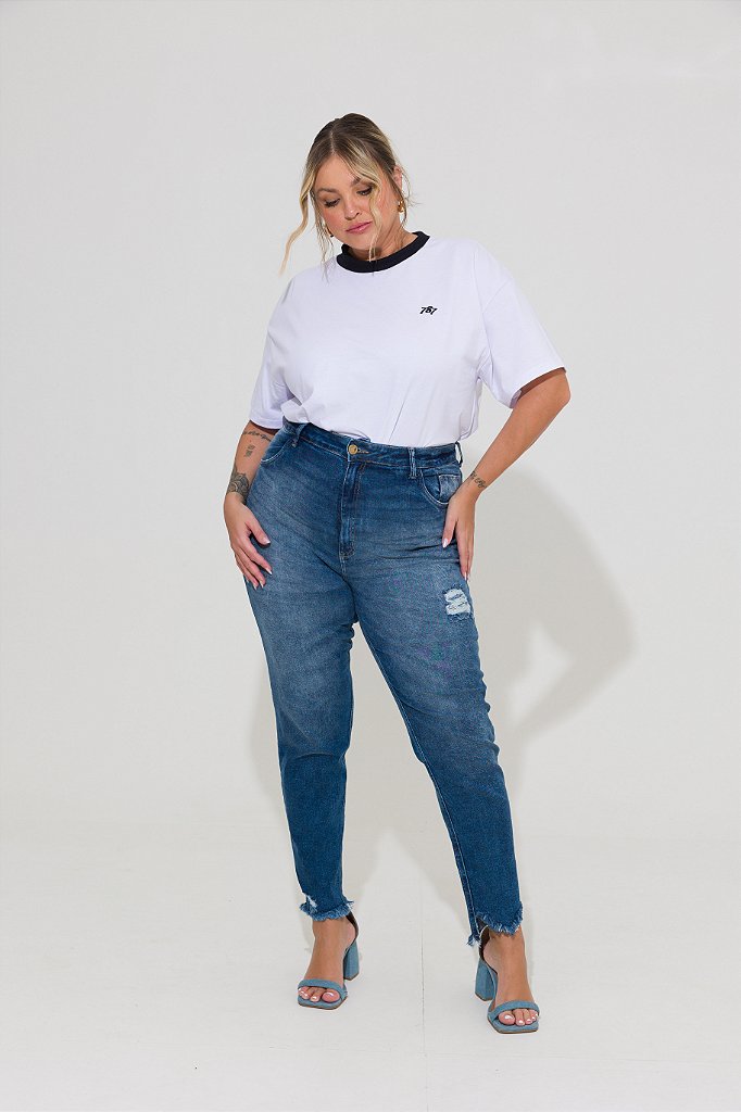 Calça Jeans Plus Size Baggy Gabi Berri - 787 Shirts