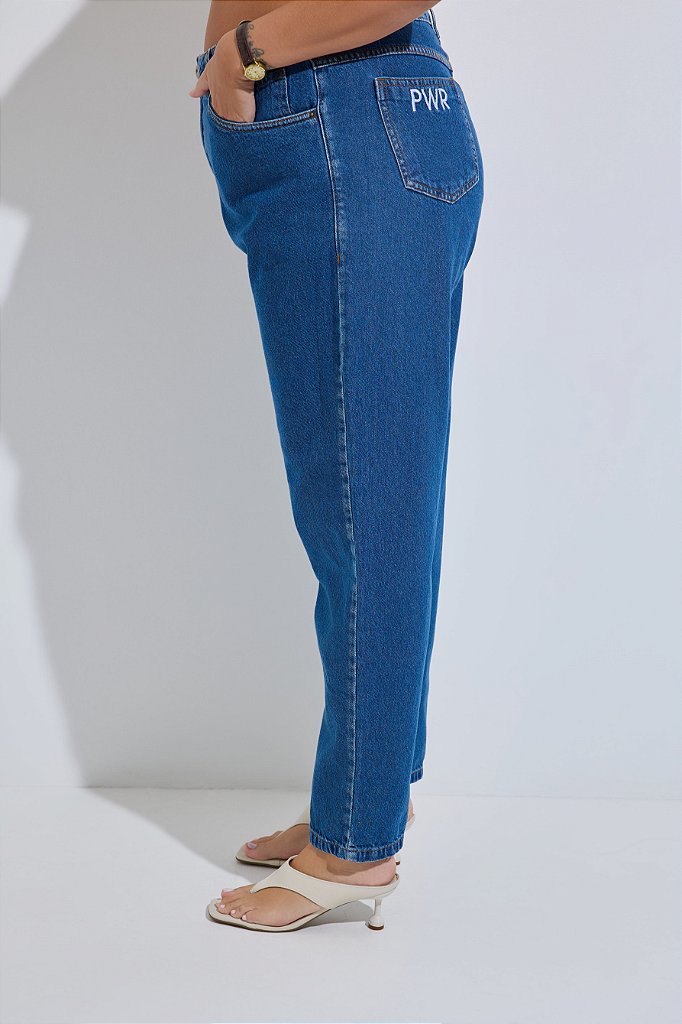 Calça Mom Jeans Plus Size Vanessa - 787 Shirts