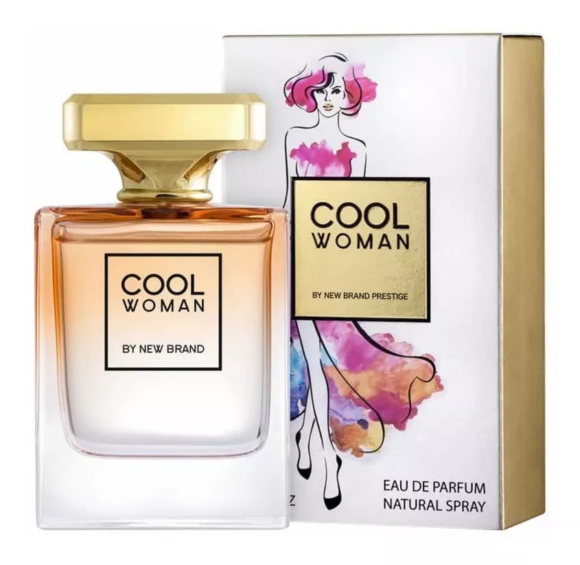 Perfume New Brand Cool Woman 100ml  Eau de Parfum