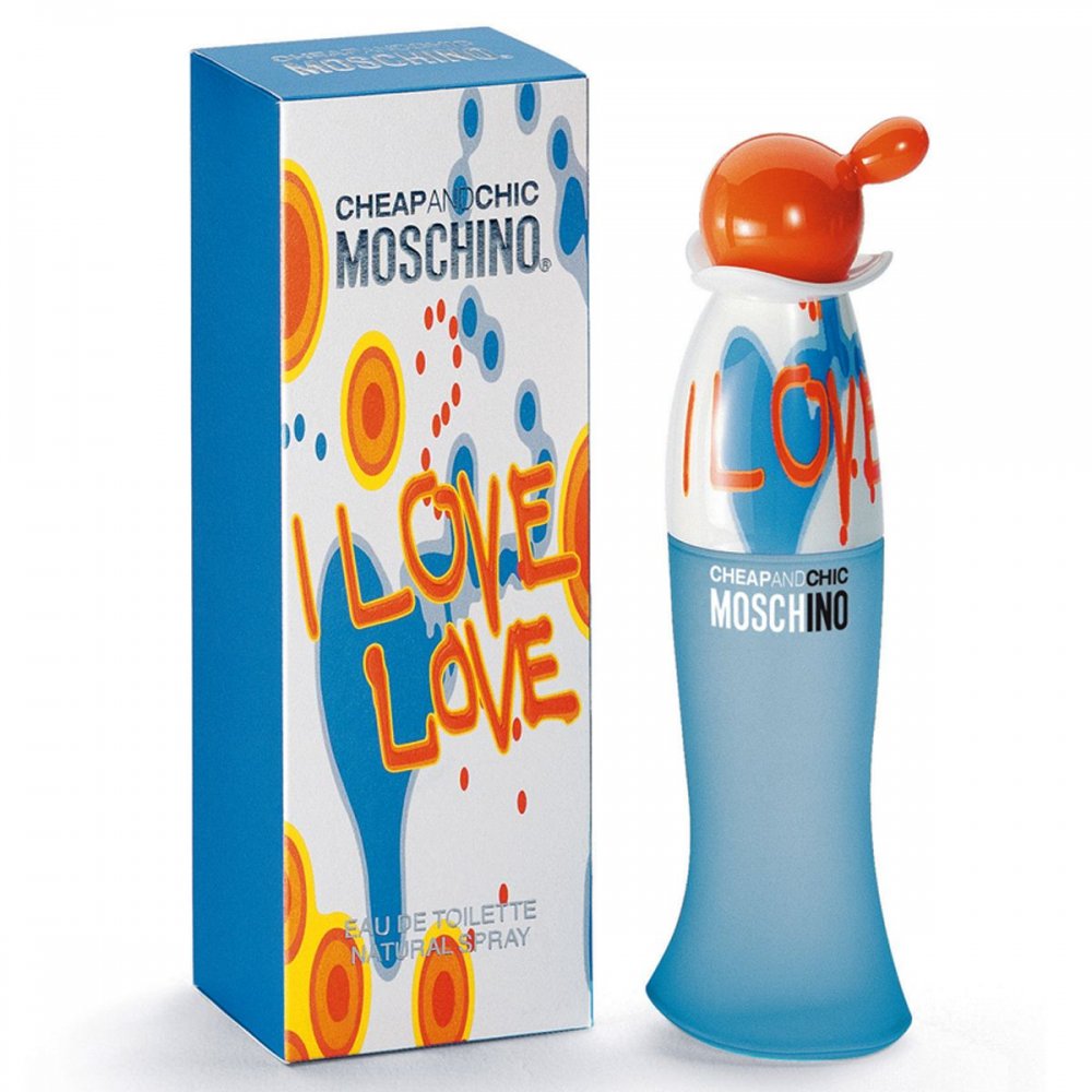 Perfume Importado I Love Love Edt 100ml - Cheap And Chic Moschino Feminino