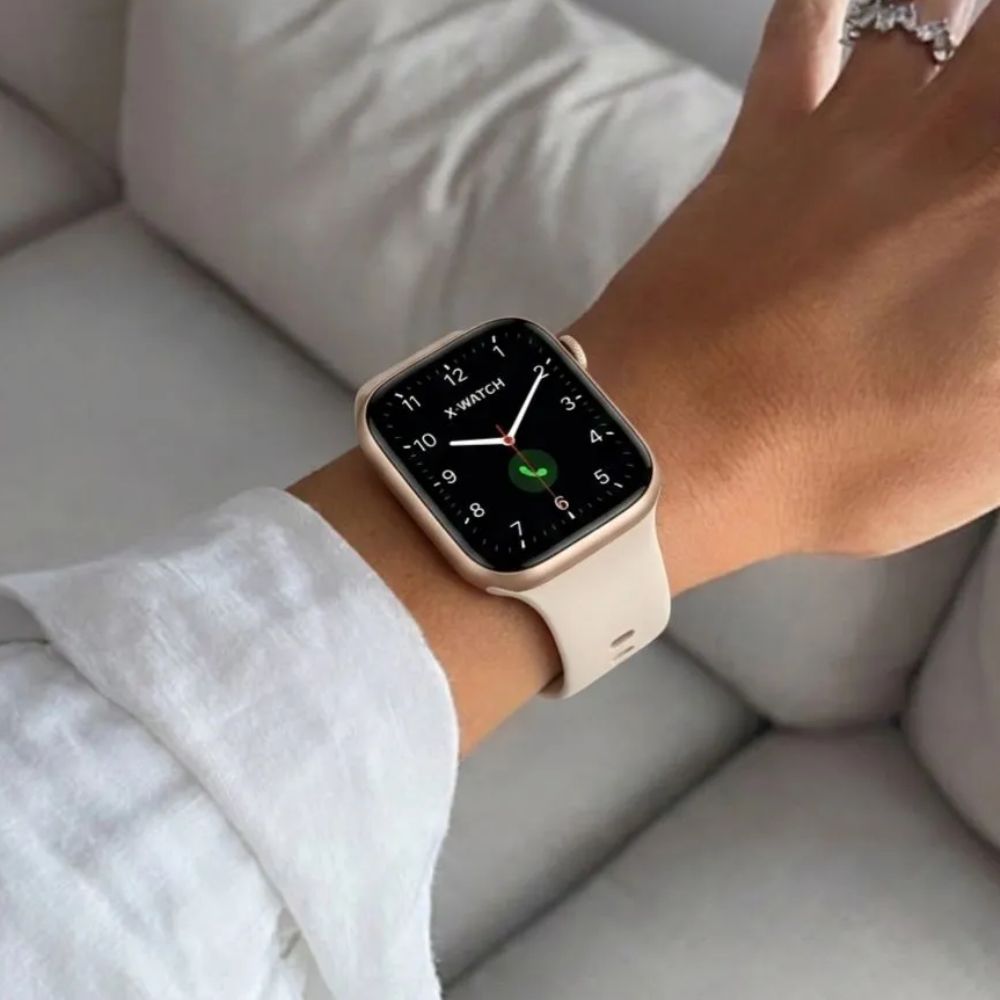 Relógio Unissex Smartwatch X Watch Dourado XSWUQPI003A