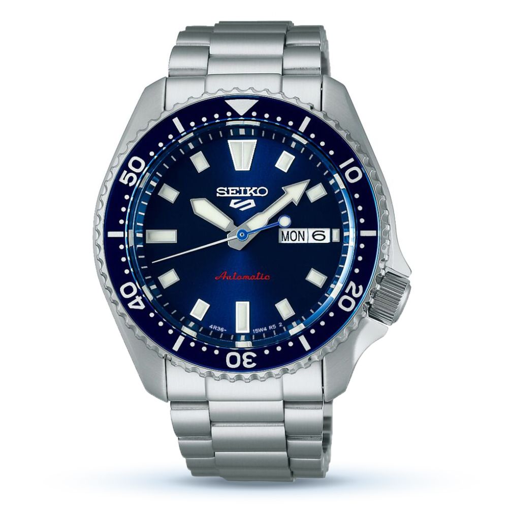 Relógio Seiko 5 Sports SKX Automático Azul Safira SRPL83B1