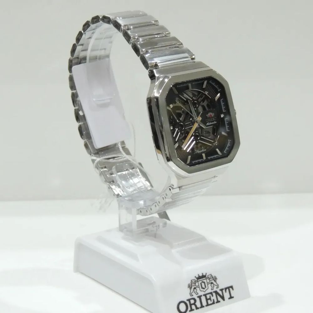 Relógio Orient Automático Skeleton Safira NH7SS008 G1SX