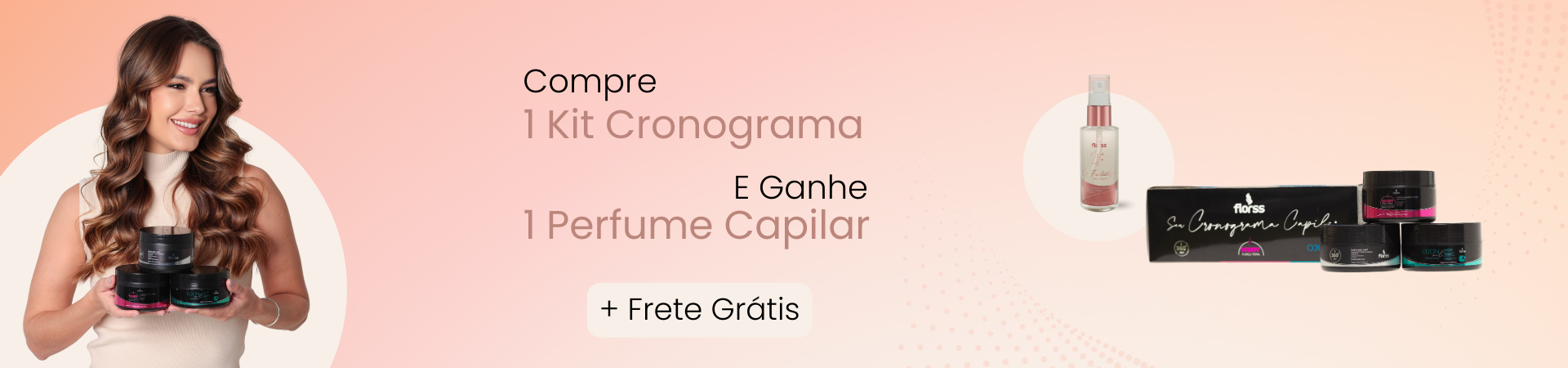 Oferta Especial Florss - Compre 1 Kit e Ganhe 1 Perfume + Frete Grátis