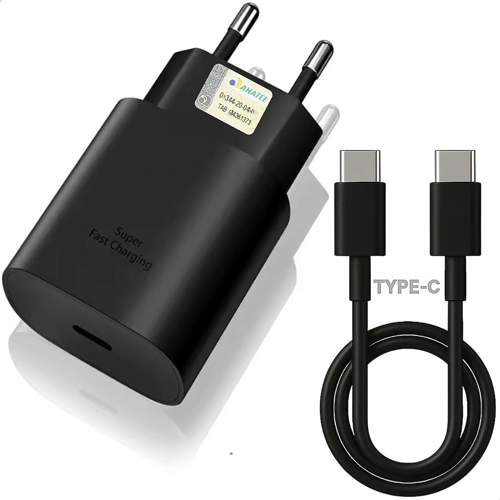 Carregador Turbo Rápido 30W Samsung