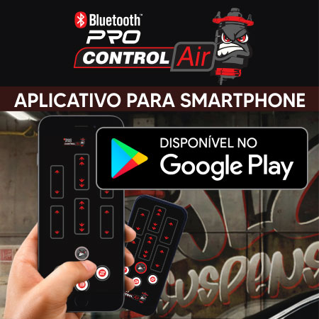 Instale o aplicativo PRO CONTROL AIR no seu Smartphone