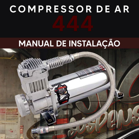 Manual de instalação Compressor de Ar 444