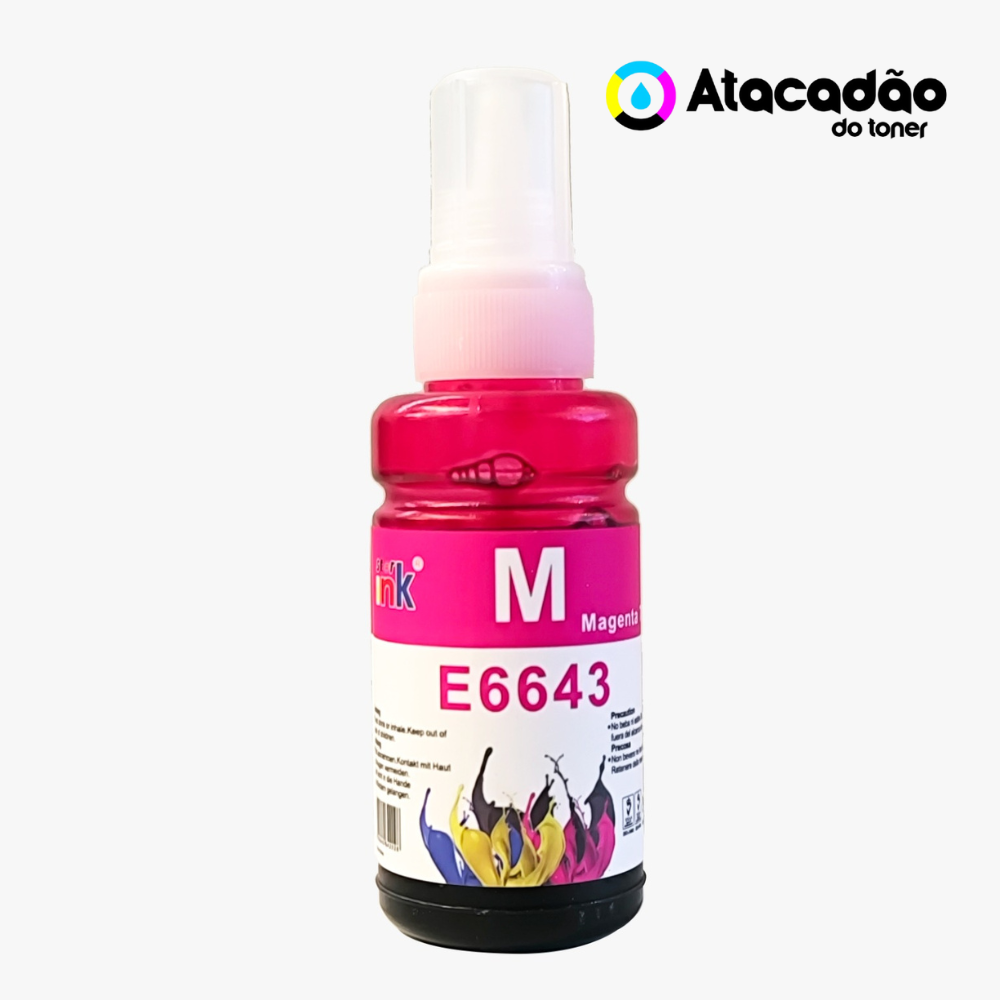 Kit Tinta Compatível Epson T664 | T673 | Star Ink 70ml | Sem Caixa
