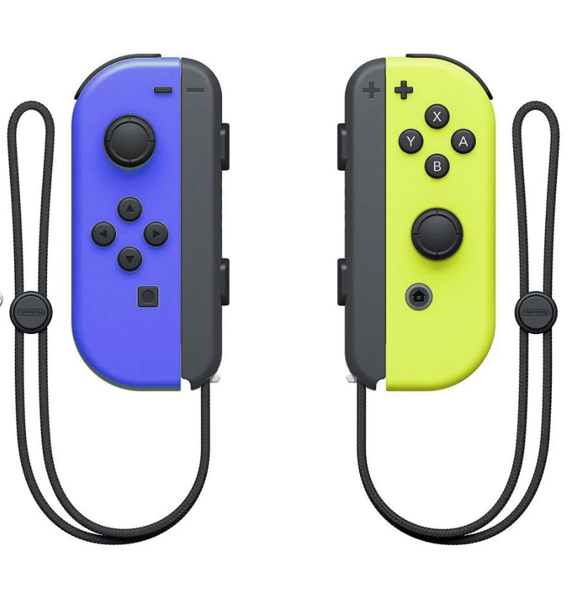 Nintendo Joy-Con (L/R) Azul e Amarelo Neon - Switch - number1games