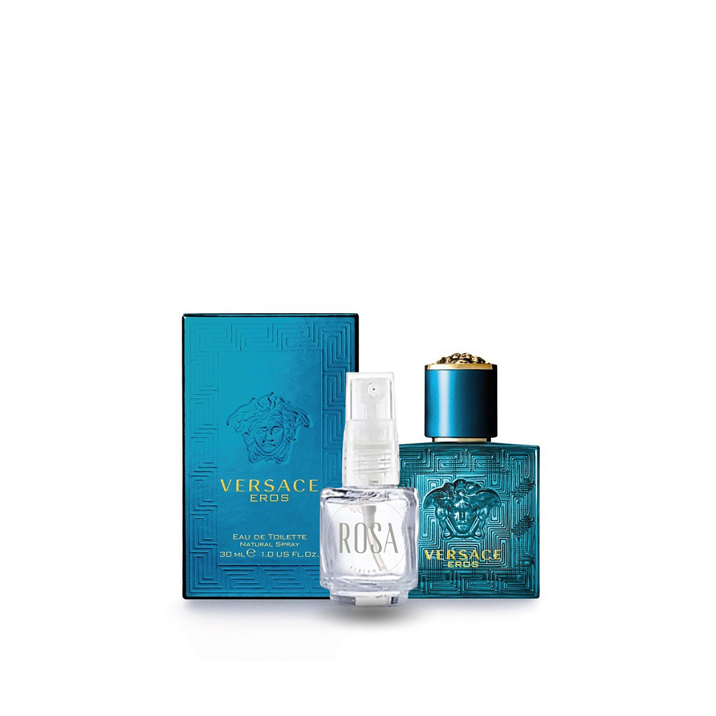 Eros Versace Eau de Toilette - Perfume Masculino 5ml - Rosa Perfumes