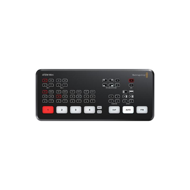 Blackmagic Design ATEM Mini – Switcher HDMI para Transmissão ao