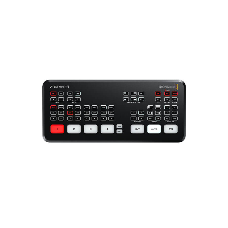 Blackmagic ATEM Mini Pro – Switcher HDMI 4 Entradas - Loja Viddium