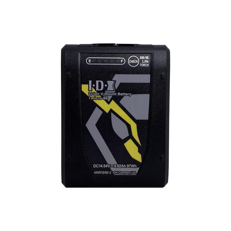 Bateria IDX Imicro-98 V-Mount Íon de Lítio 97Wh - Loja Viddium