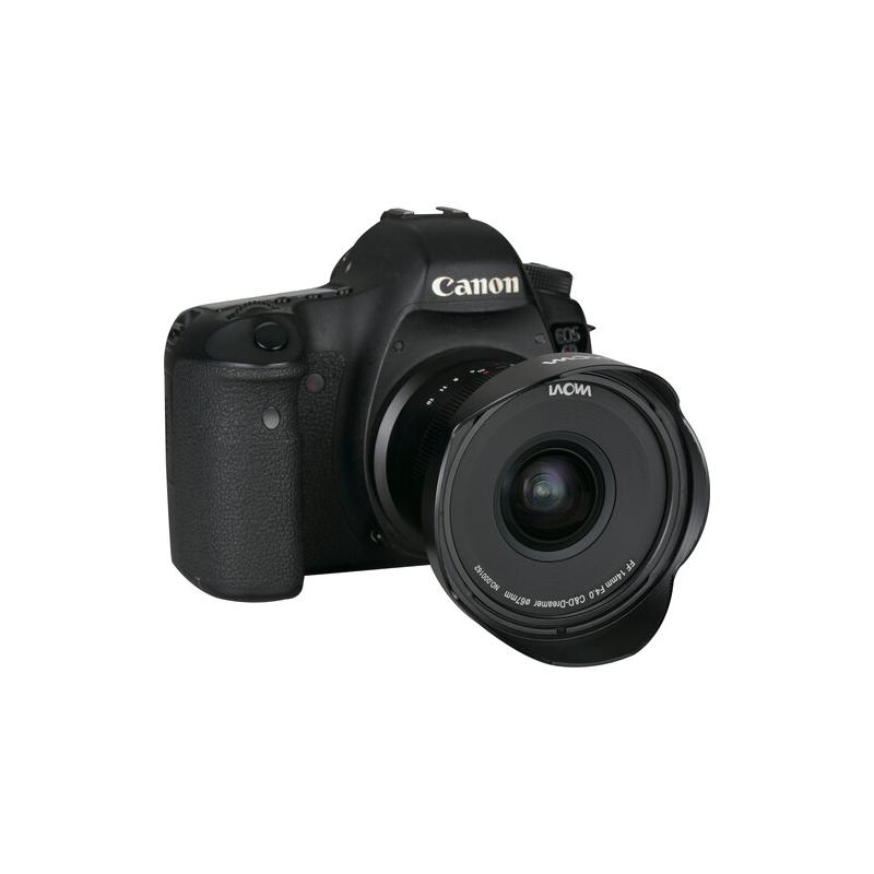 Lente Laowa 14mm f/4 Zero‑D para Canon RF - Loja Viddium